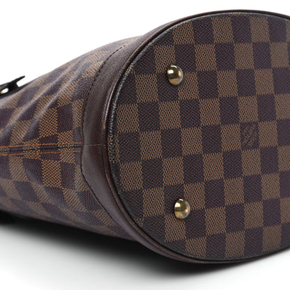 Louis Vuitton Damier Ebene Marais Bucket 23 10 of 12