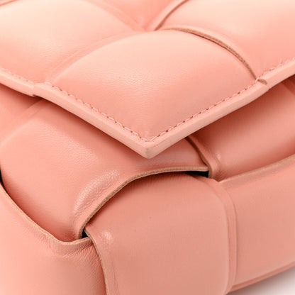 Bottega Veneta Nappa Maxi Intreccio Padded Cassette Crossbody Bag Peachy 11 of 14