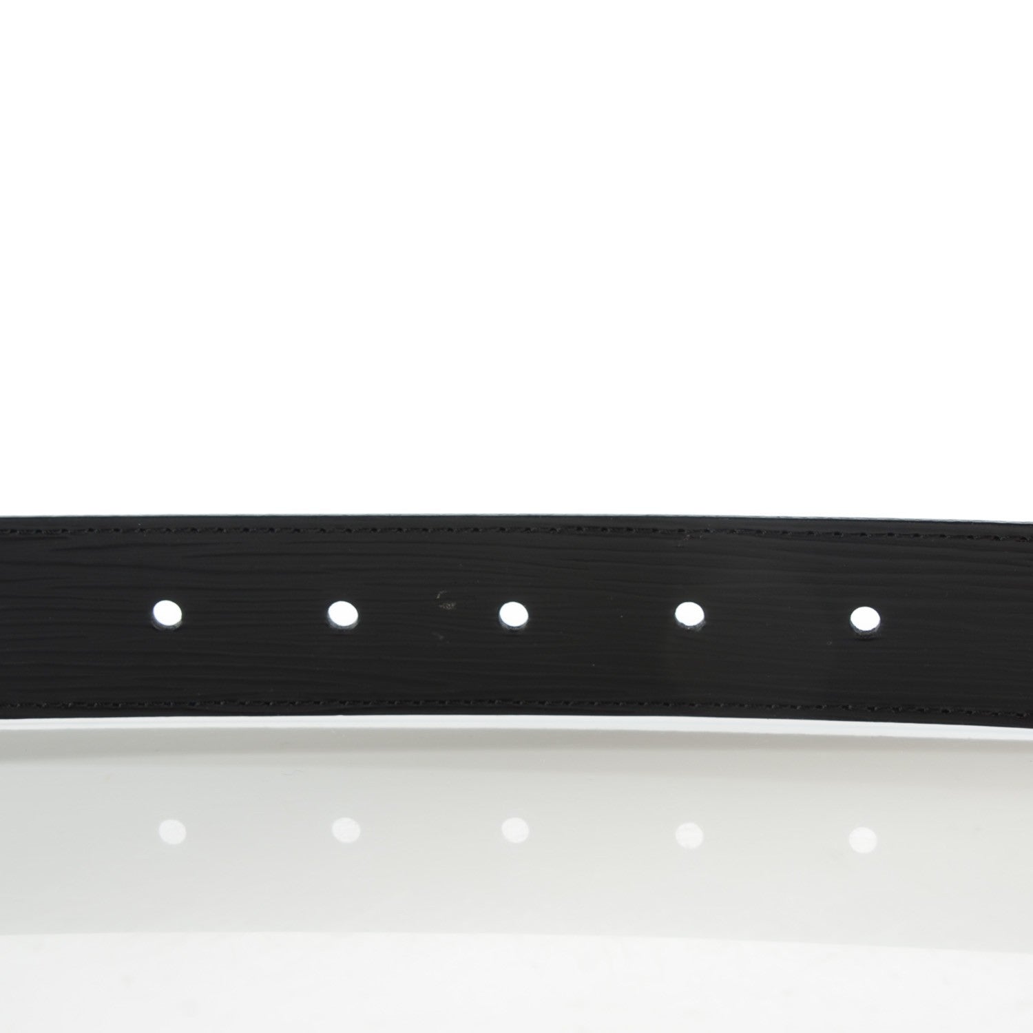 Louis Vuitton Epi LV Initiales Belt 90 36 Black 3 of 7