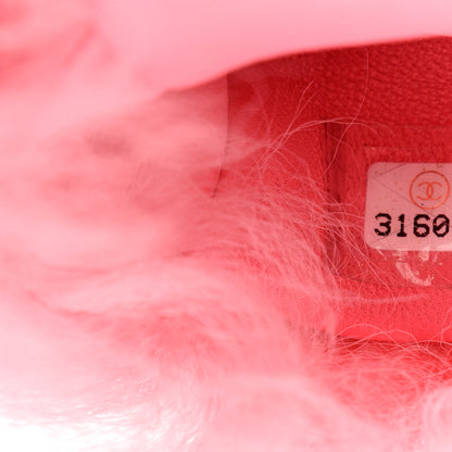 Chanel Shearling Lambskin CC Hook Card Holder Pink 8 of 8