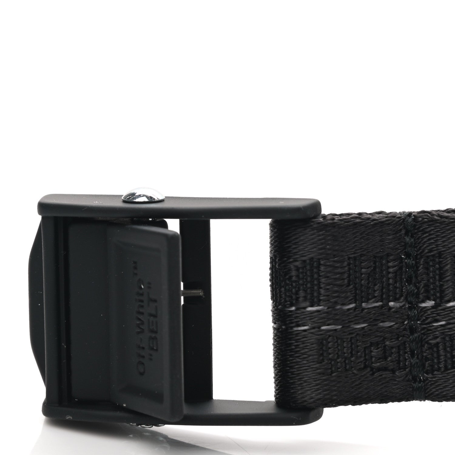 Off-White Industrial Belt Black 4 of 4