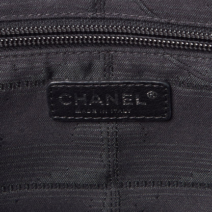 Chanel Nylon Large Travel Tote Black 9 of 10