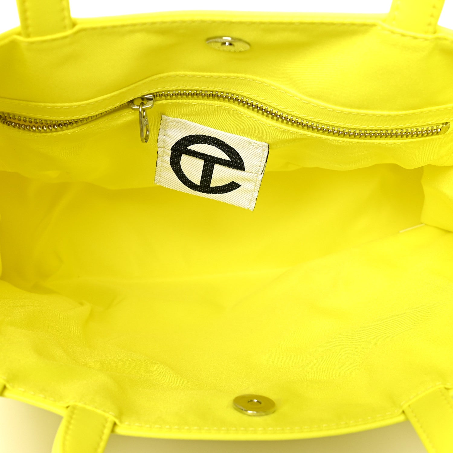 Telfar Vegan Leather Medium Shopping Bag Margarine 5 of 10