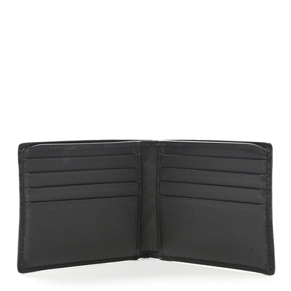 Gucci GG Supreme Monogram Selleria Calfskin Web New Web Bi-Fold Wallet Beige Ebony Cocoa 5 of 8