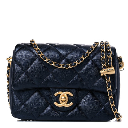 Chanel Iridescent Caviar Quilted Mini My Perfect Flap Black 1 of 10