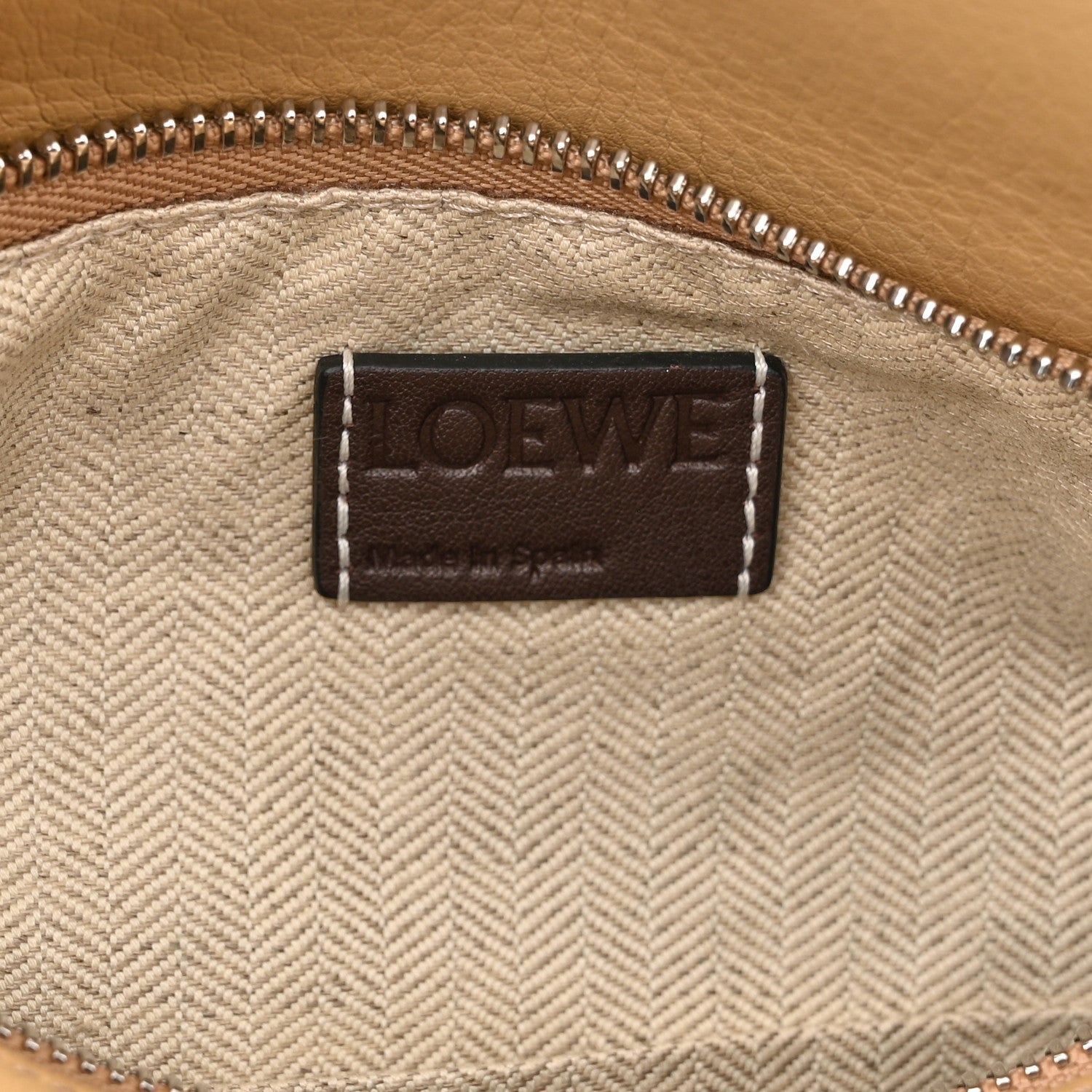 Loewe Calfskin Small Puzzle Bag Mocca Multicolor 6 of 9