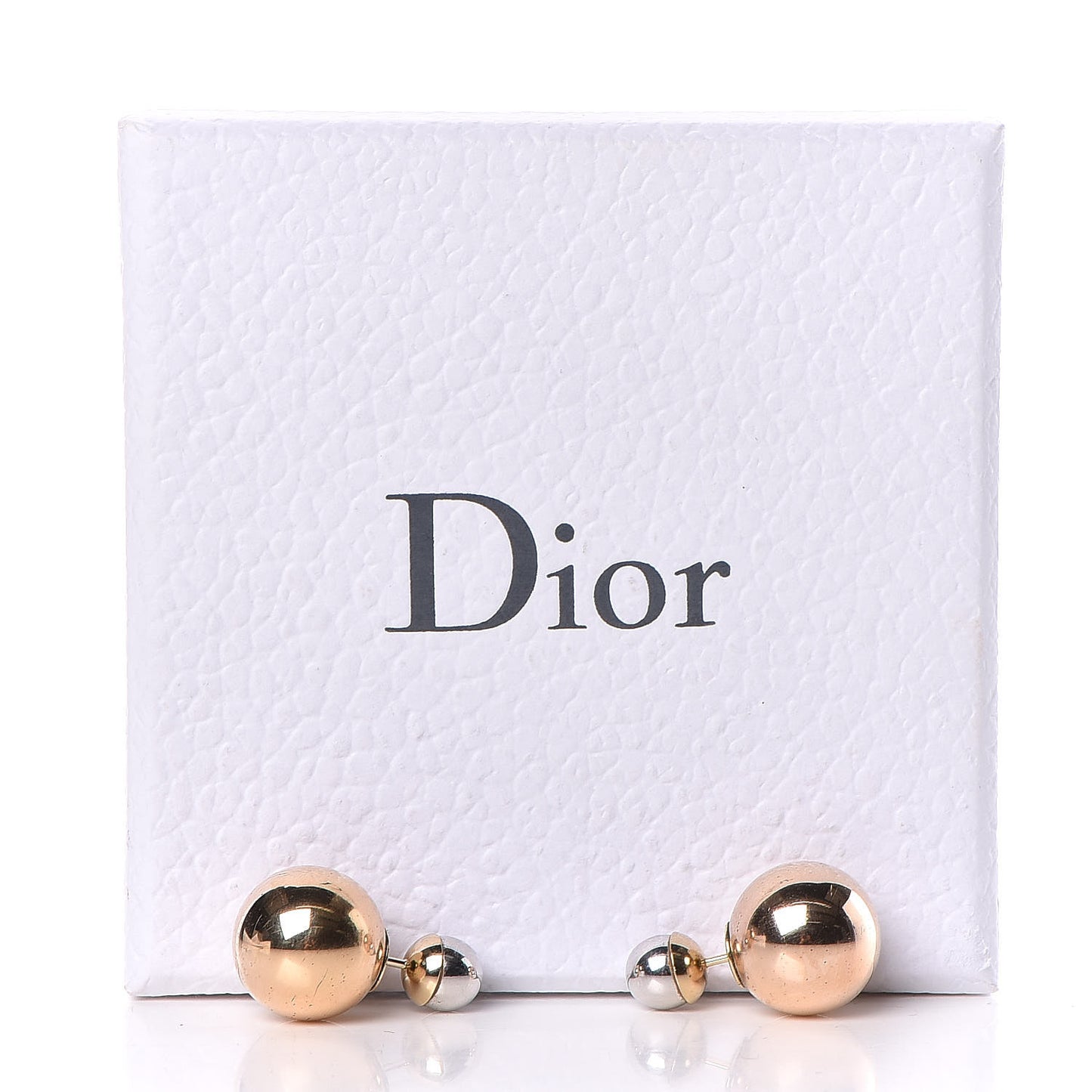 Mise En Dior Tribal Earrings Gold Silver