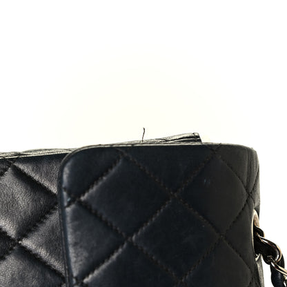 Chanel Lambskin Quilted Small Double Flap Black 6 of 9