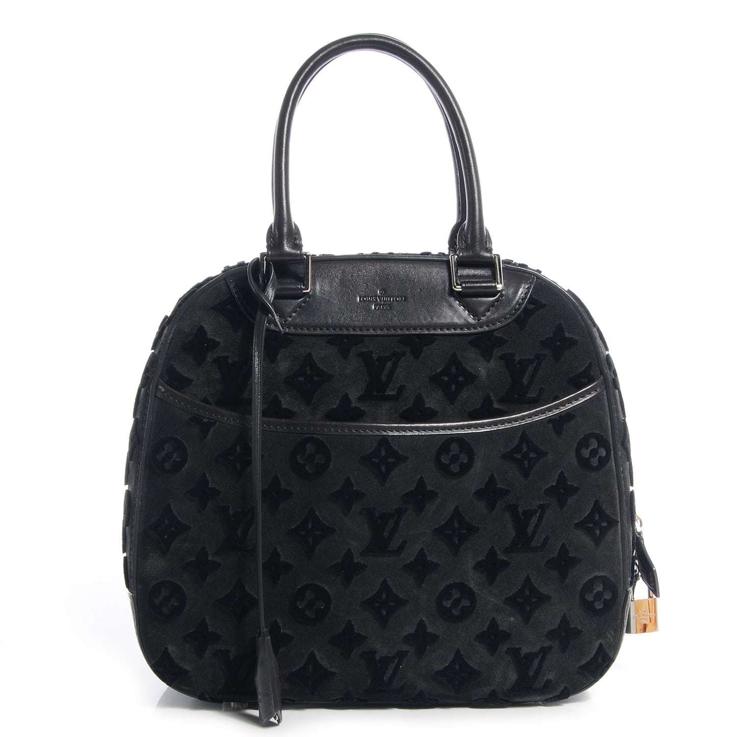 Monogram Suede Tuffetage Deauville Cube Gris