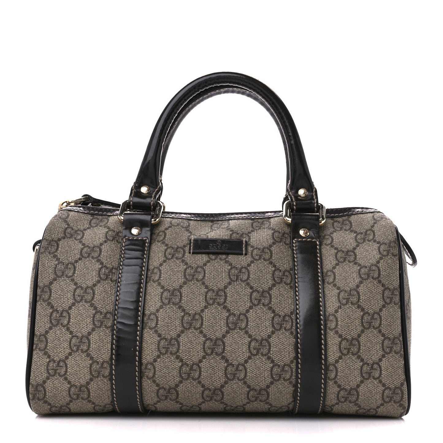 GG Plus Monogram Small Joy Boston Dark Brown