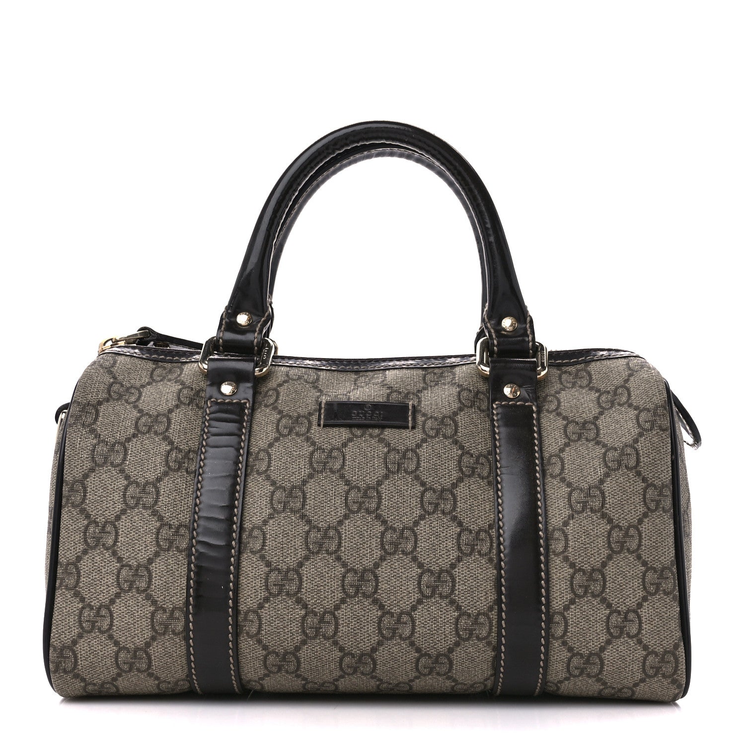 Gucci GG Plus Monogram Small Joy Boston Dark Brown 1 of 11