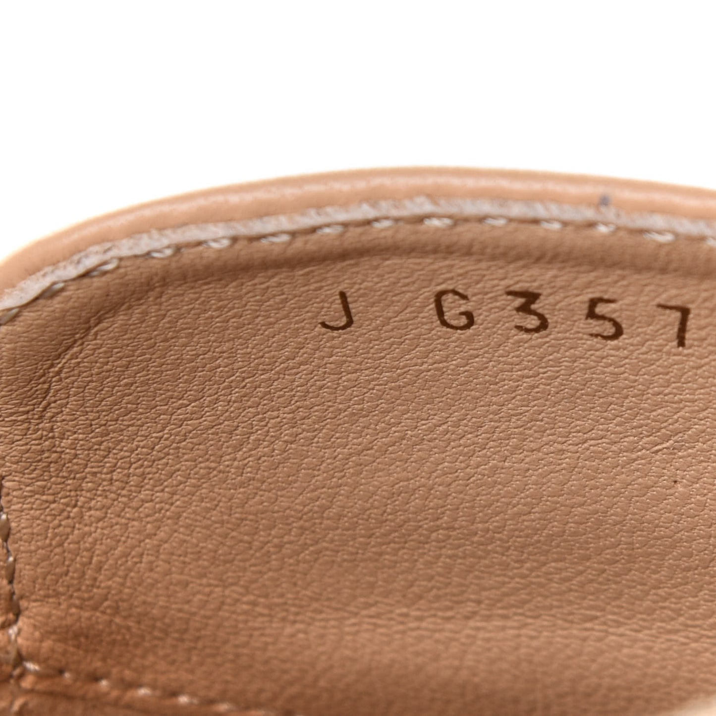 Lambskin Pearl CC Mules 38.5 Beige