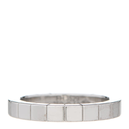 Cartier 18K White Gold Lanieres Ring 50 5.25 3 of 5