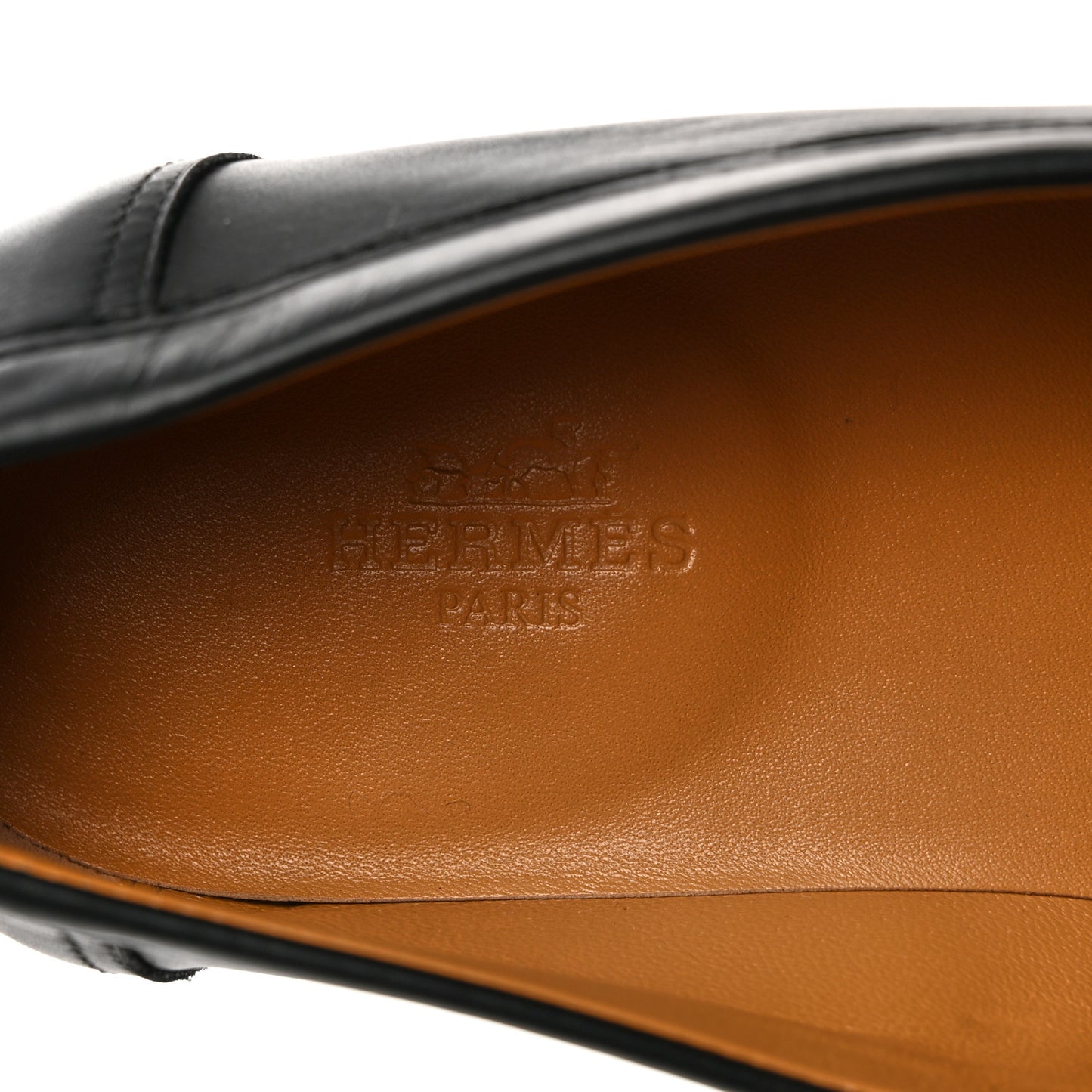 Calfskin Womens Kennedy Loafers 36 Black White