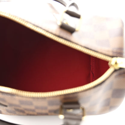 Louis Vuitton Damier Ebene Speedy Bandouliere 25 5 of 9