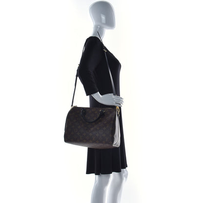 Louis Vuitton Monogram My World Tour Speedy Bandouliere 30 Black 2 of 12