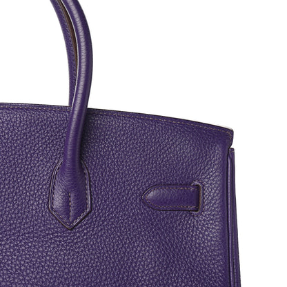 Hermes Togo Birkin 35 Iris 31 of 32