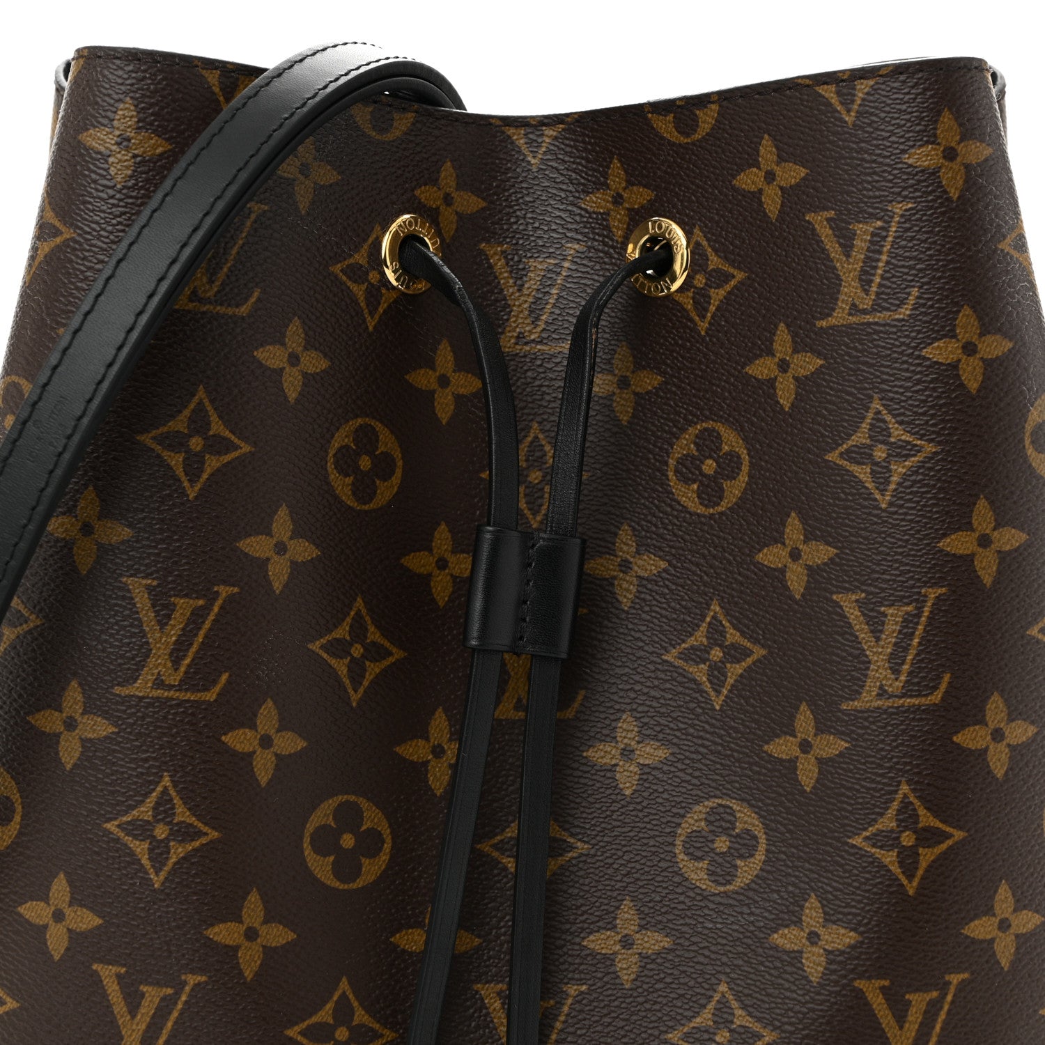 Louis Vuitton Monogram Neonoe MM Black 8 of 11