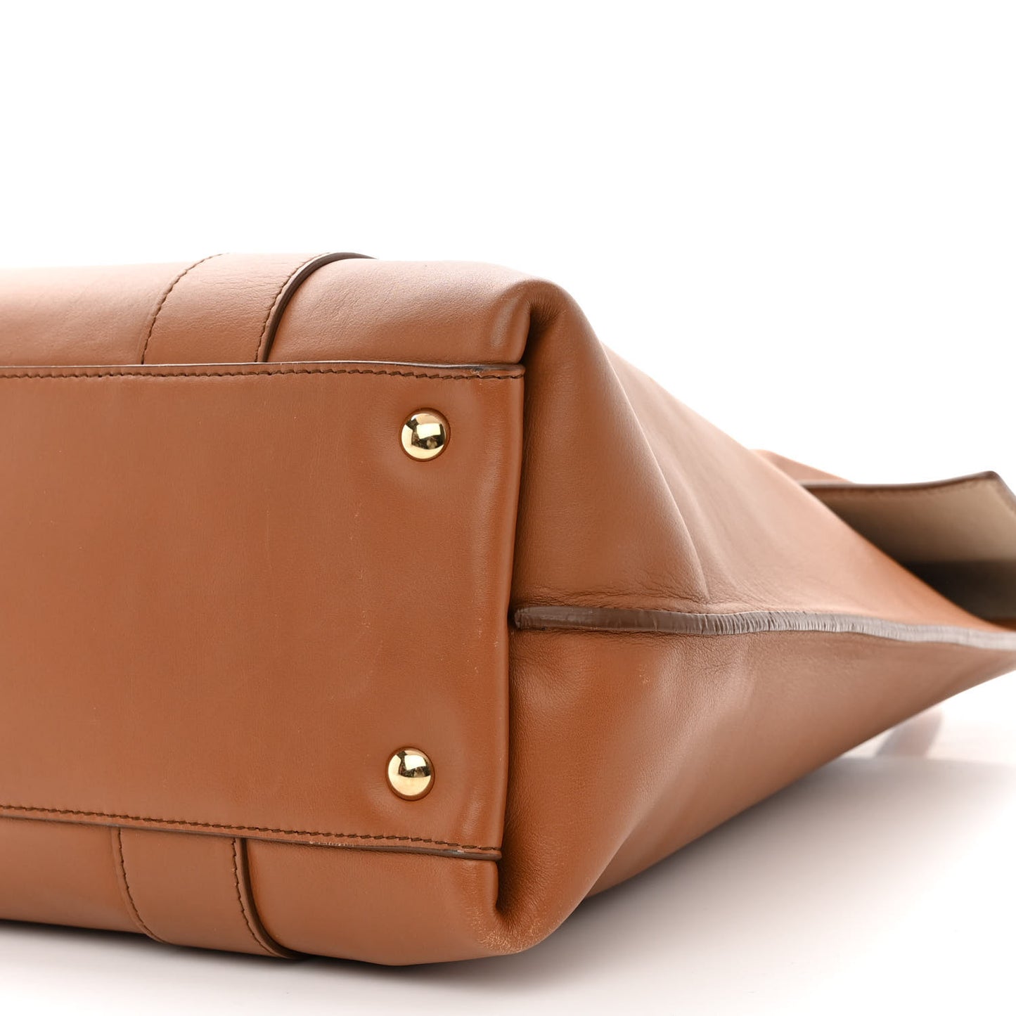 Calfskin Large Sookie Satchel Brown