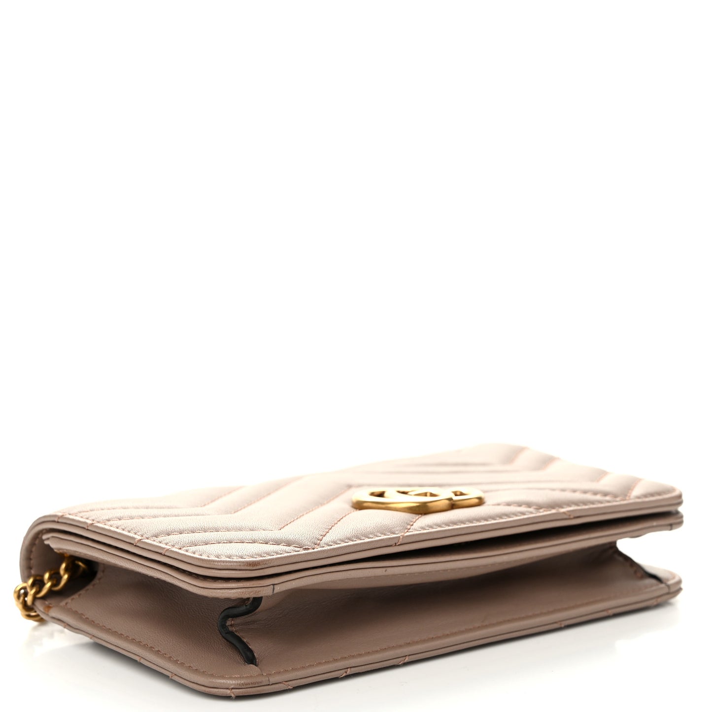 Calfskin Matelasse GG Marmont Mini Bag Porcelain Rose