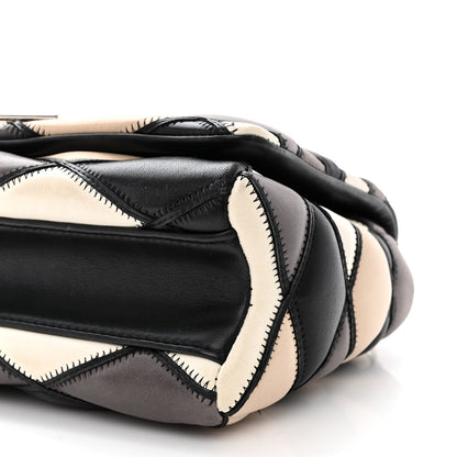 Louis Vuitton Lambskin Malletage GO-14 PM Beige Black 11 of 16