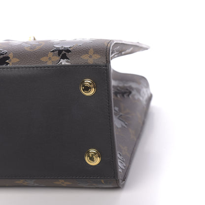 Louis Vuitton Calfskin Monogram Blossom City Steamer MM 9 of 10