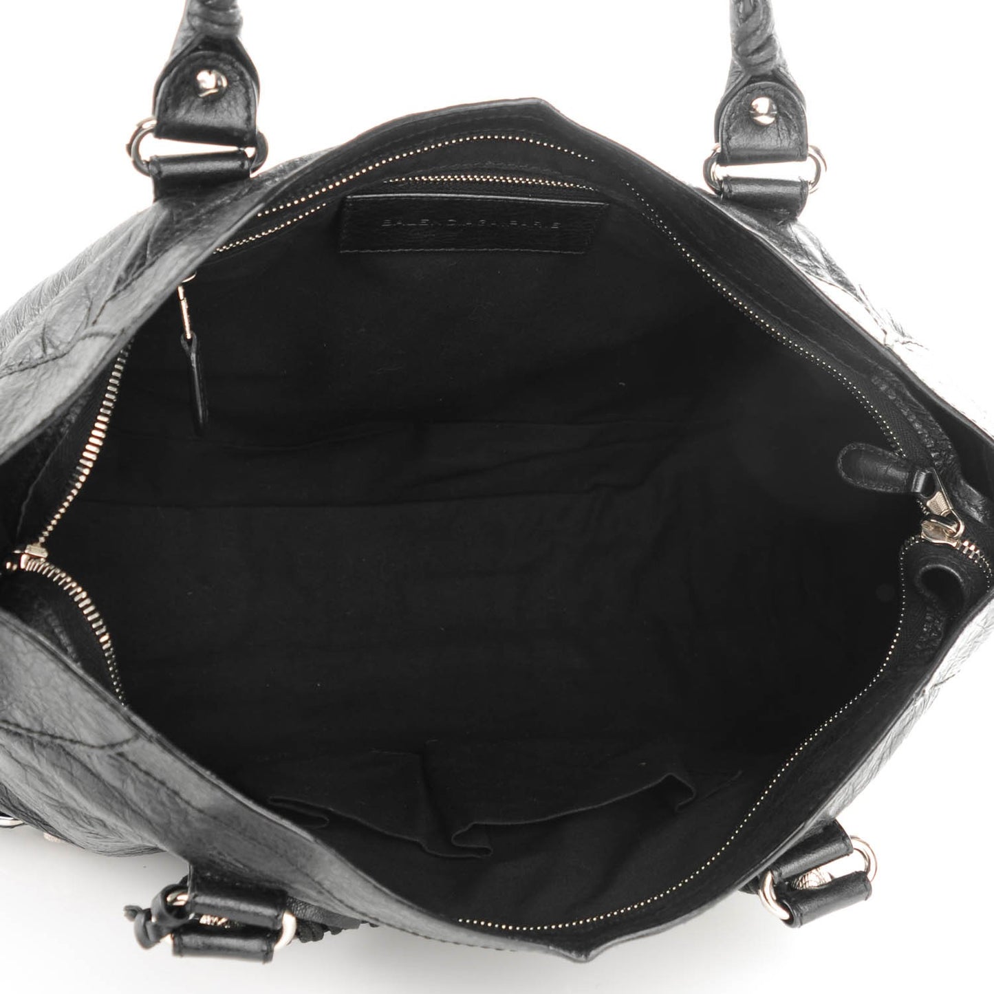 Agneau Giant 12 Silver Hardware City Black