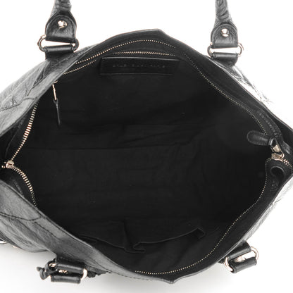 Balenciaga Agneau Giant 12 Silver Hardware City Black 6 of 8