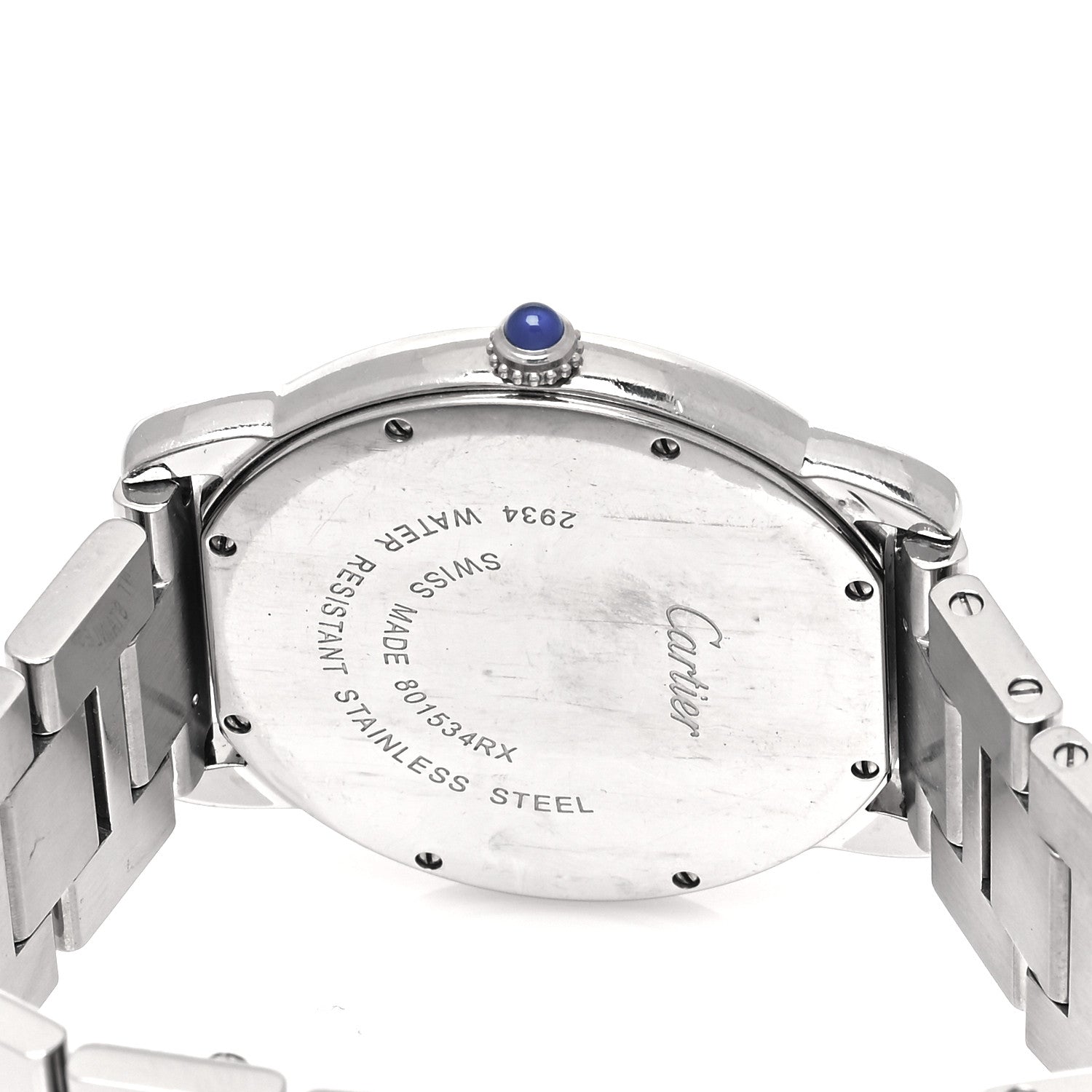 Cartier Stainless Steel 36mm Ronde Solo Quartz Watch 4 of 4
