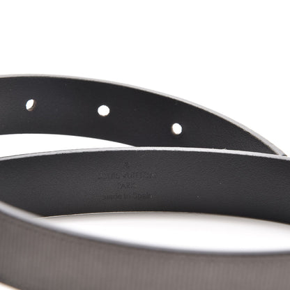 Louis Vuitton Calfskin Embossed 20MM LV Initiales Belt 80 32 6 of 7