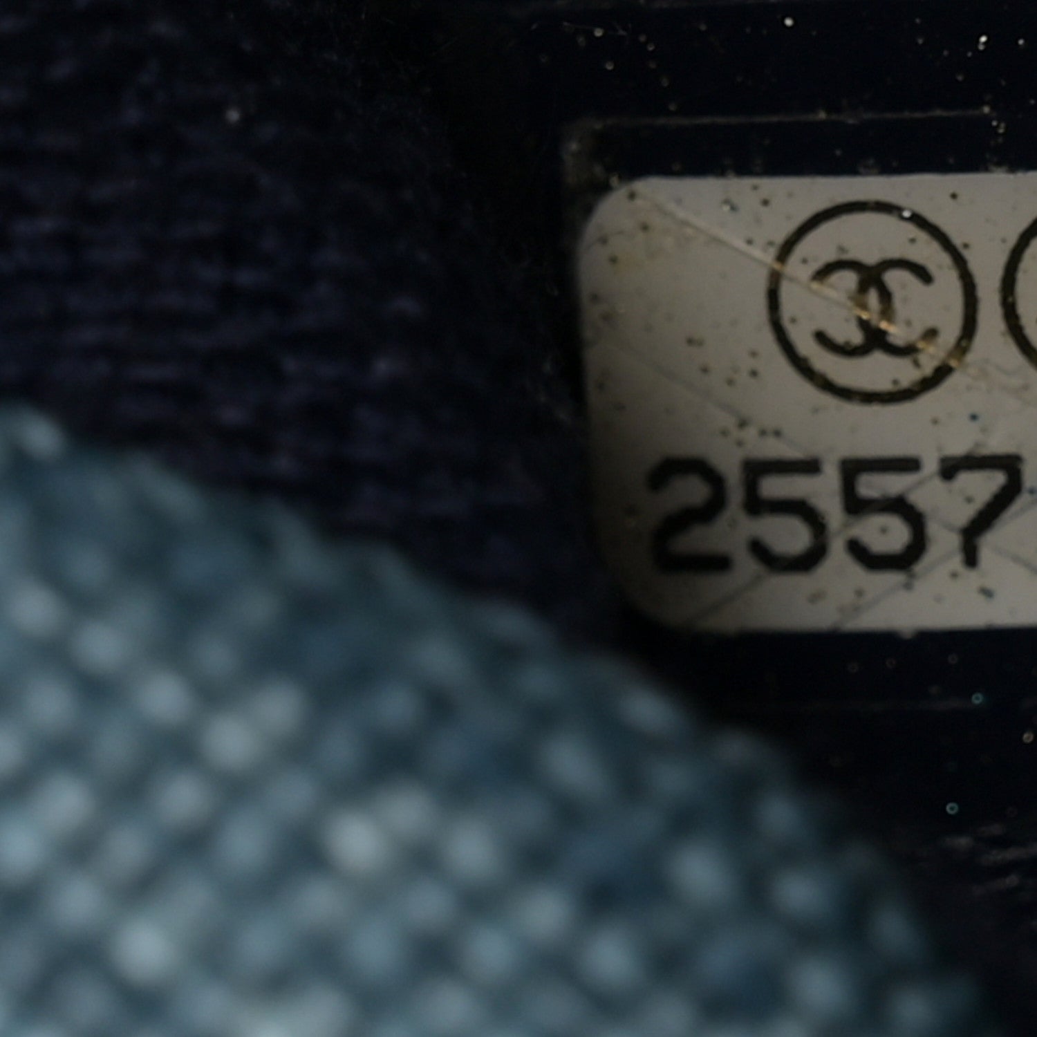 Chanel Canvas Large Shopping Tote Dark Blue 7 of 11