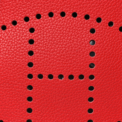 Hermes Taurillon Clemence Evelyne III GM Rubis 8 of 11