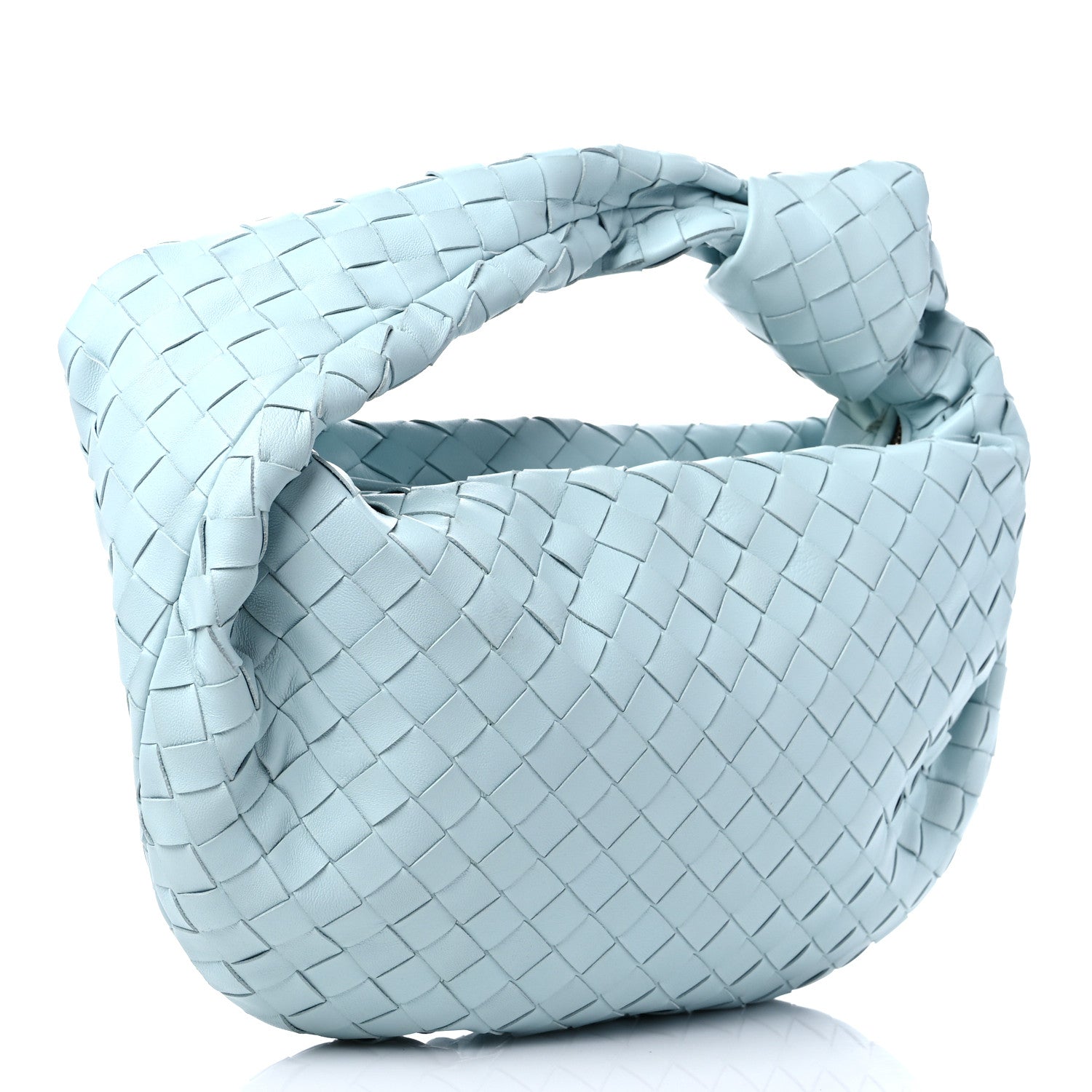 Bottega Veneta Nappa Intrecciato Teen Jodie Hobo Teal Washed 3 of 14