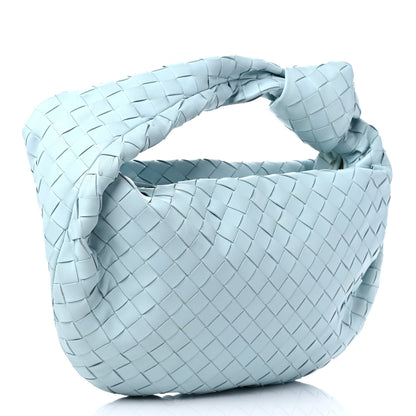Bottega Veneta Nappa Intrecciato Teen Jodie Hobo Teal Washed 3 of 14