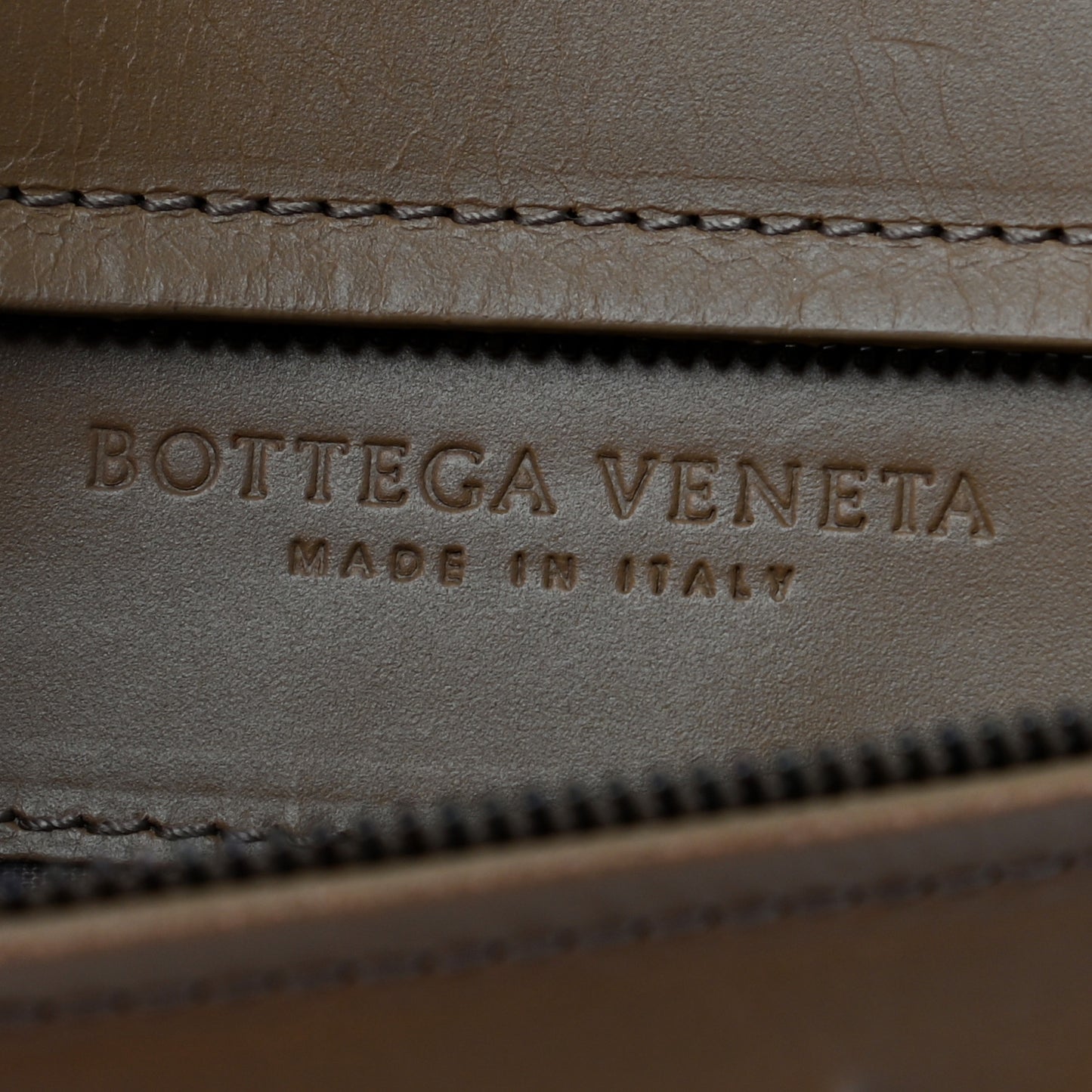 Calfskin Intrecciato Pocket Flap Clutch Maple