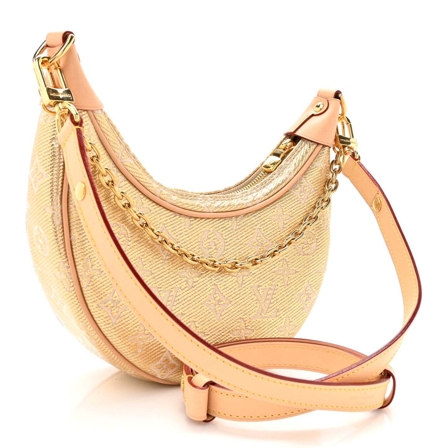 Monoglam Loop PM Beige