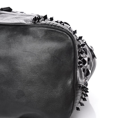 Alexander McQueen Calfskin Studded Faithful Tote Black 11 of 11