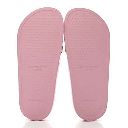 Givenchy Rubber Womens Logo Womens Pool Slides Sandals 36 Light Pink 5 of 9
