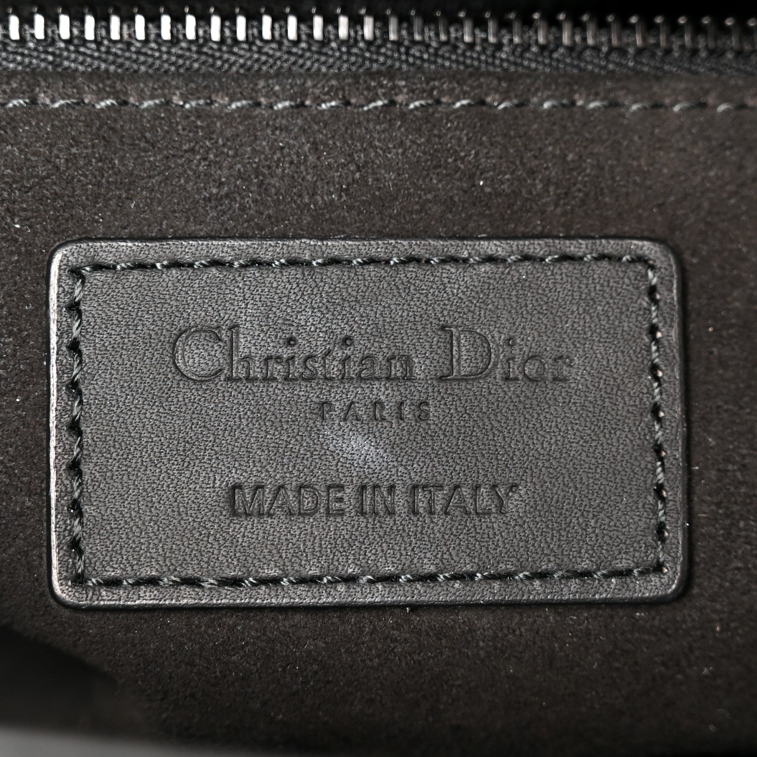 Christian Dior Ultra Matte Calfskin Cannage Medium Lady Dior Black 6 of 10