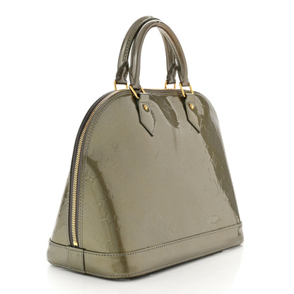 Louis Vuitton Vernis Alma PM Gris Art Deco 3 of 11