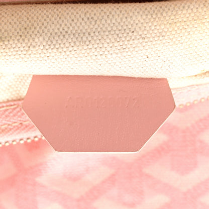 Goyard Goyardine Fidji Zip Hobo Summer Rose 7 of 12