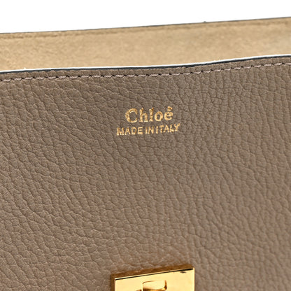 Chloe Grained Lambskin Drew Shoulder Bag Motty Grey 6 of 10