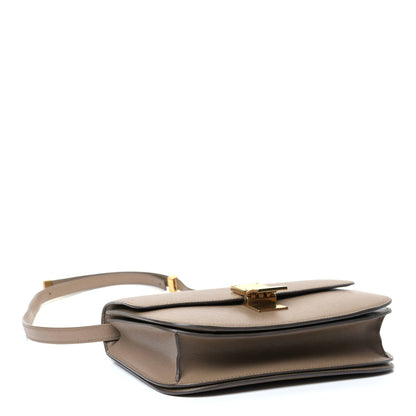 Celine Liege Calfskin Medium Classic Box Flap Bag Taupe 3 of 5