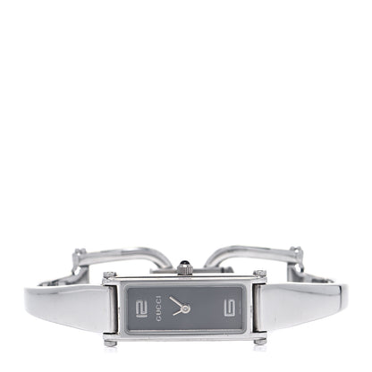 Gucci Stainless Steel 12mm 1500L Quartz Watch Grey 3 of 8