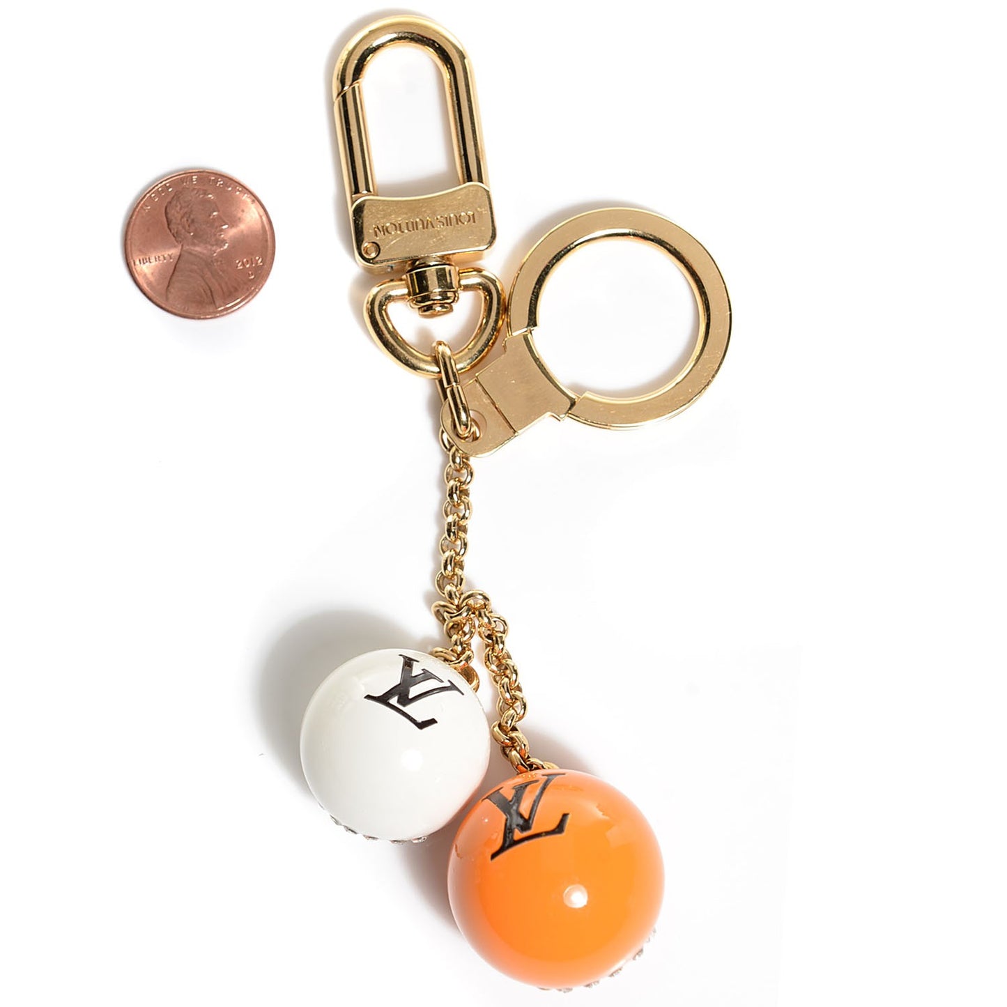 Halloween Jack and Lucie Key Holder Orange