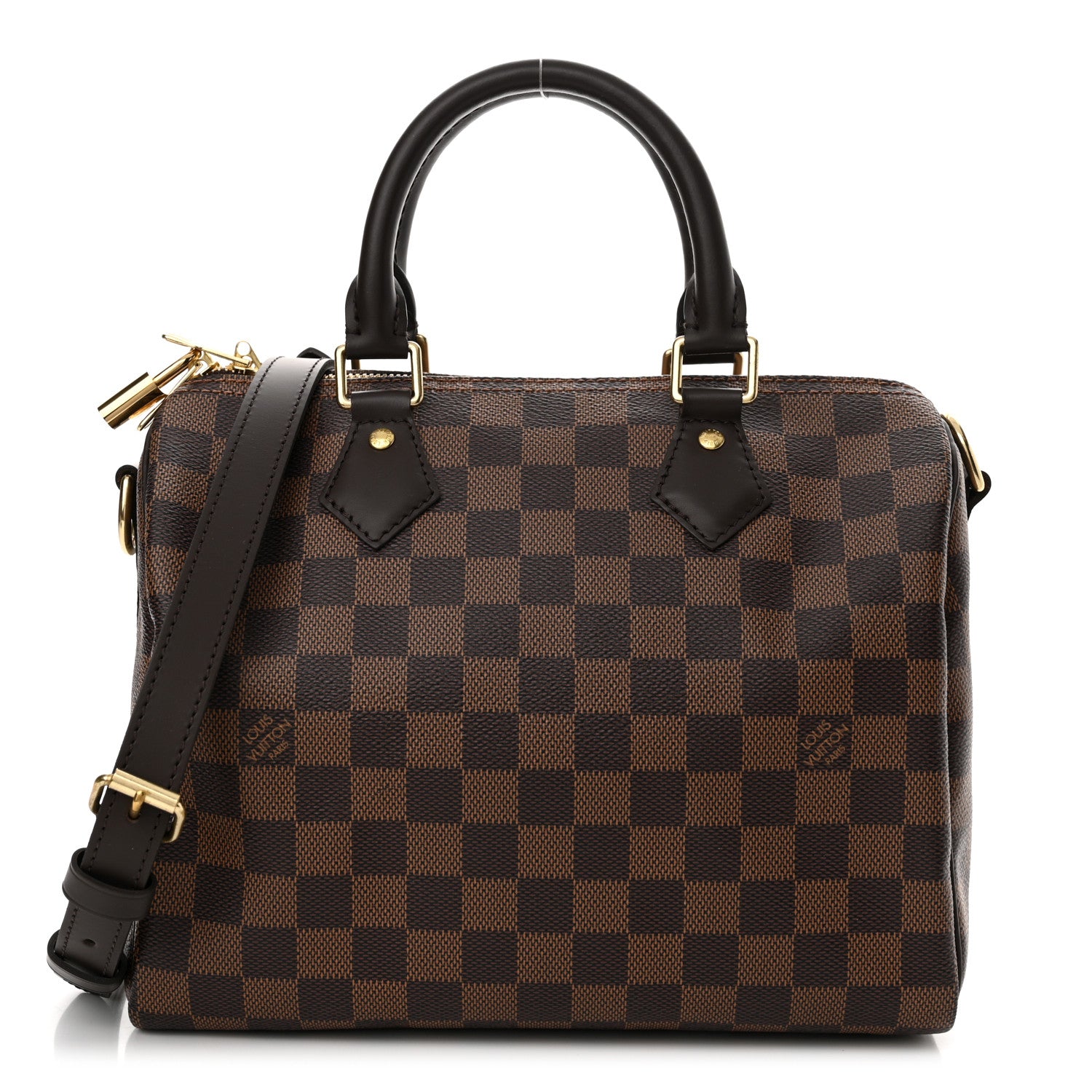 Louis Vuitton Damier Ebene Speedy Bandouliere 25 1 of 9