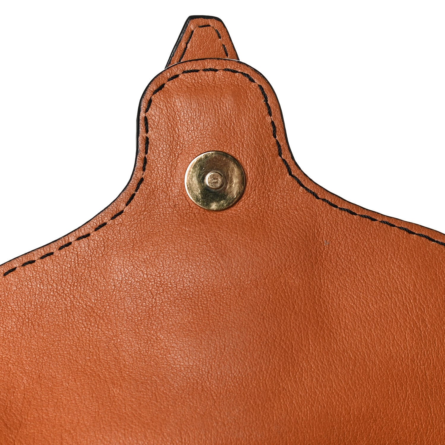 Chloe Calfskin Mary Satchel Brown 16 of 17