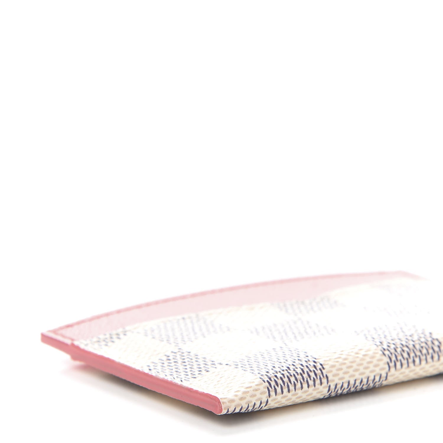 Louis Vuitton Damier Azur Daily Card Holder Rose Papaye 7 of 9
