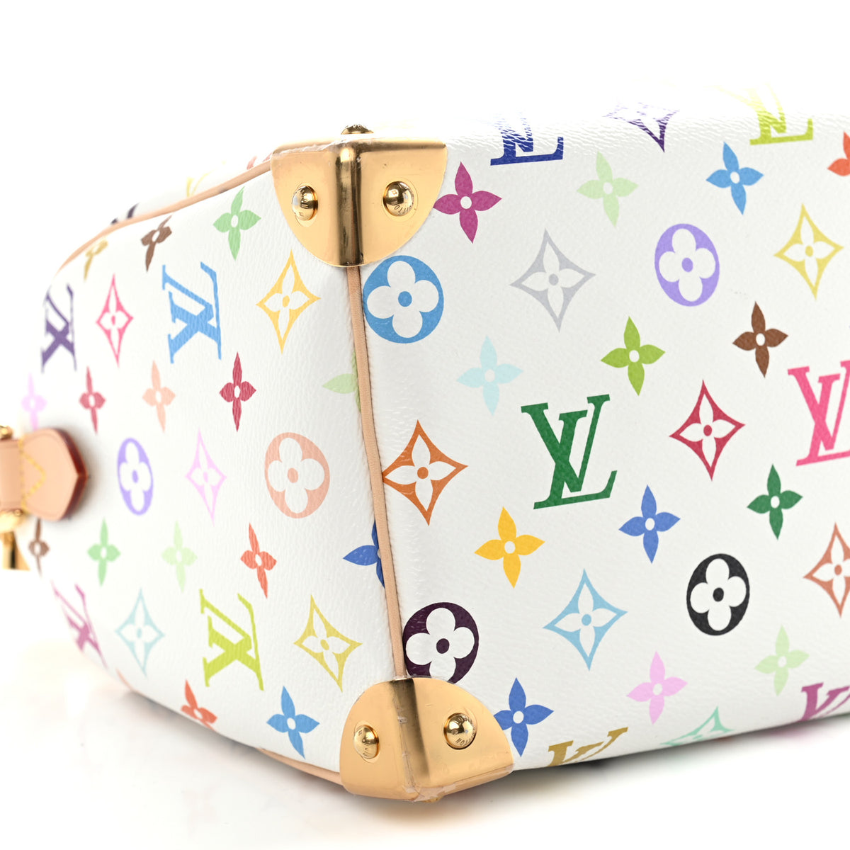 Louis Vuitton LV X TM Monogram Multicolor Speedy Bandouliere 25 White 8 of 10
