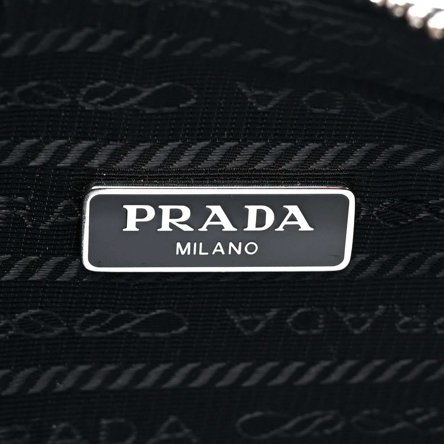 Prada Nylon Re-Edition 2005 Shoulder Bag Black 6 of 8